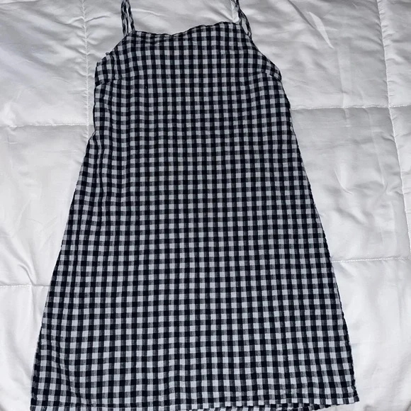 AMERICAN EAGLE GINGHAM DRESS - Picture 1 of 3